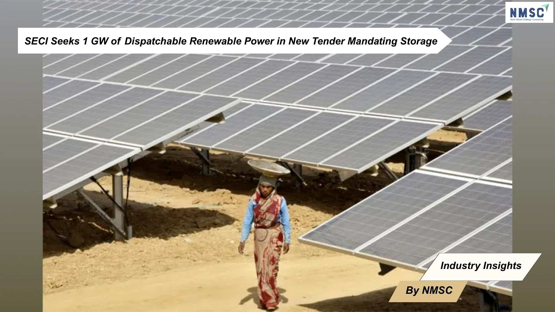 SECI Seeks 1 GW of Dispatchable Renewable Power in New Tender Mandating Storage