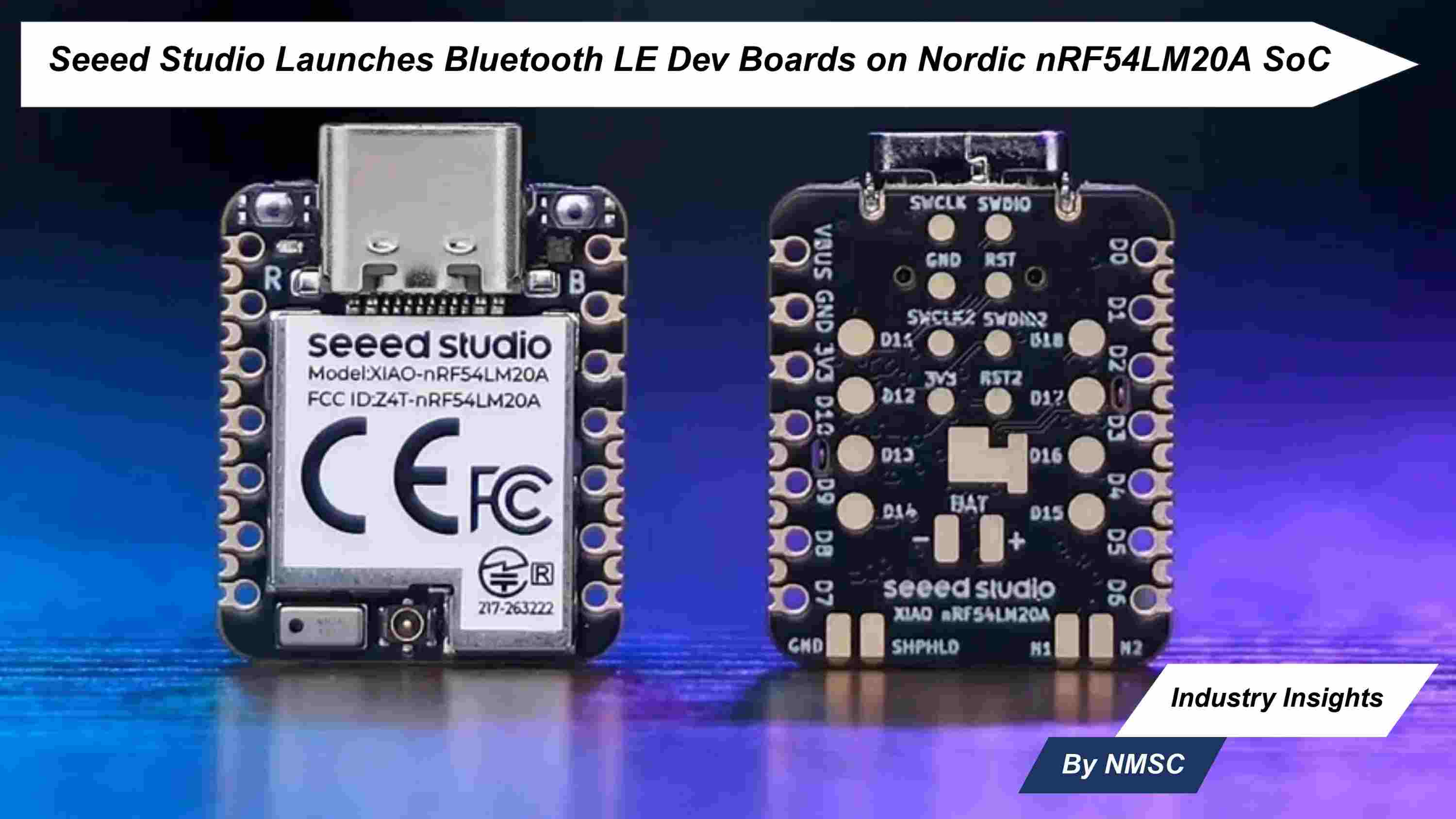 Seeed Studio Launches Bluetooth LE Dev Boards on N...