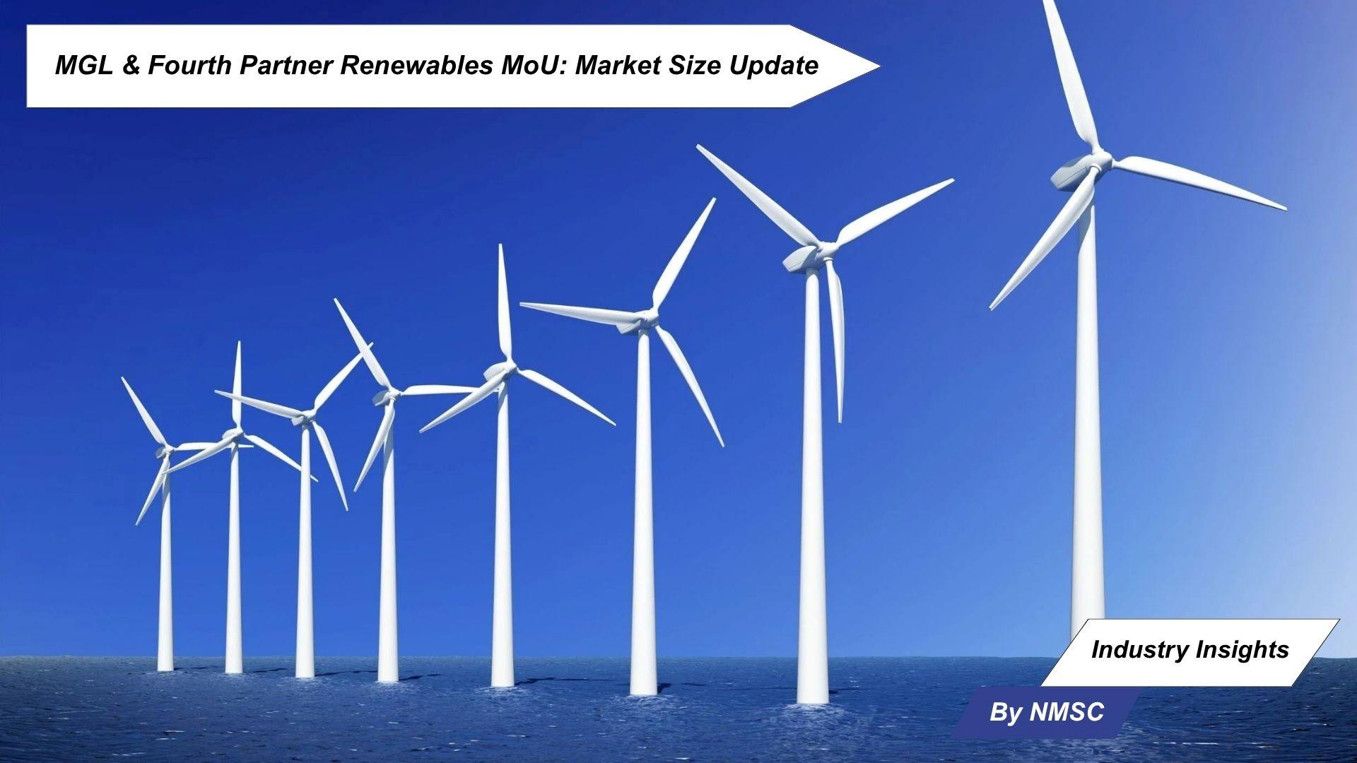 MGL & Fourth Partner Renewables MoU: Market Size Update