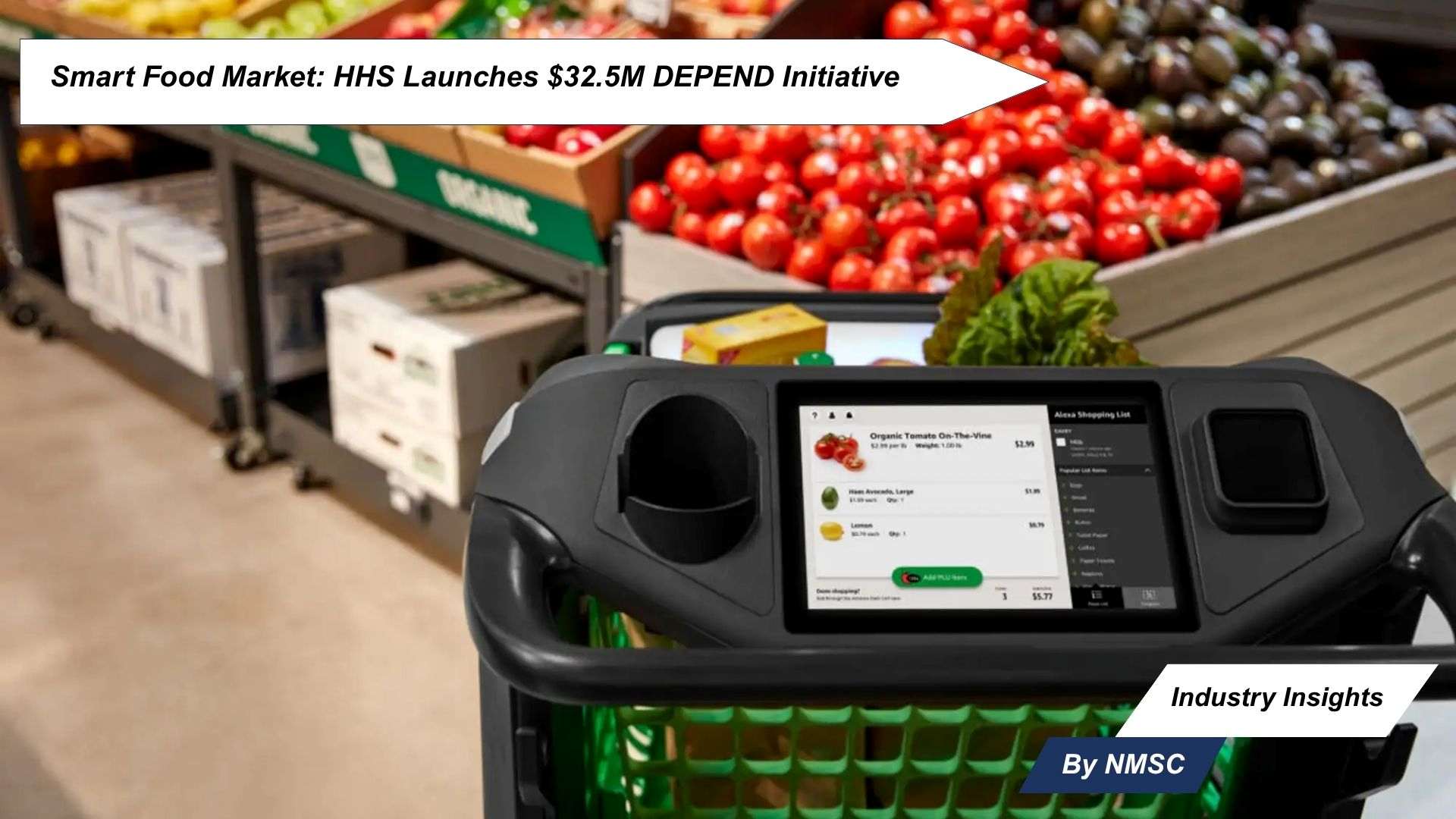 Smart Food Market: HHS Launches $32.5M DEPEND Initiative