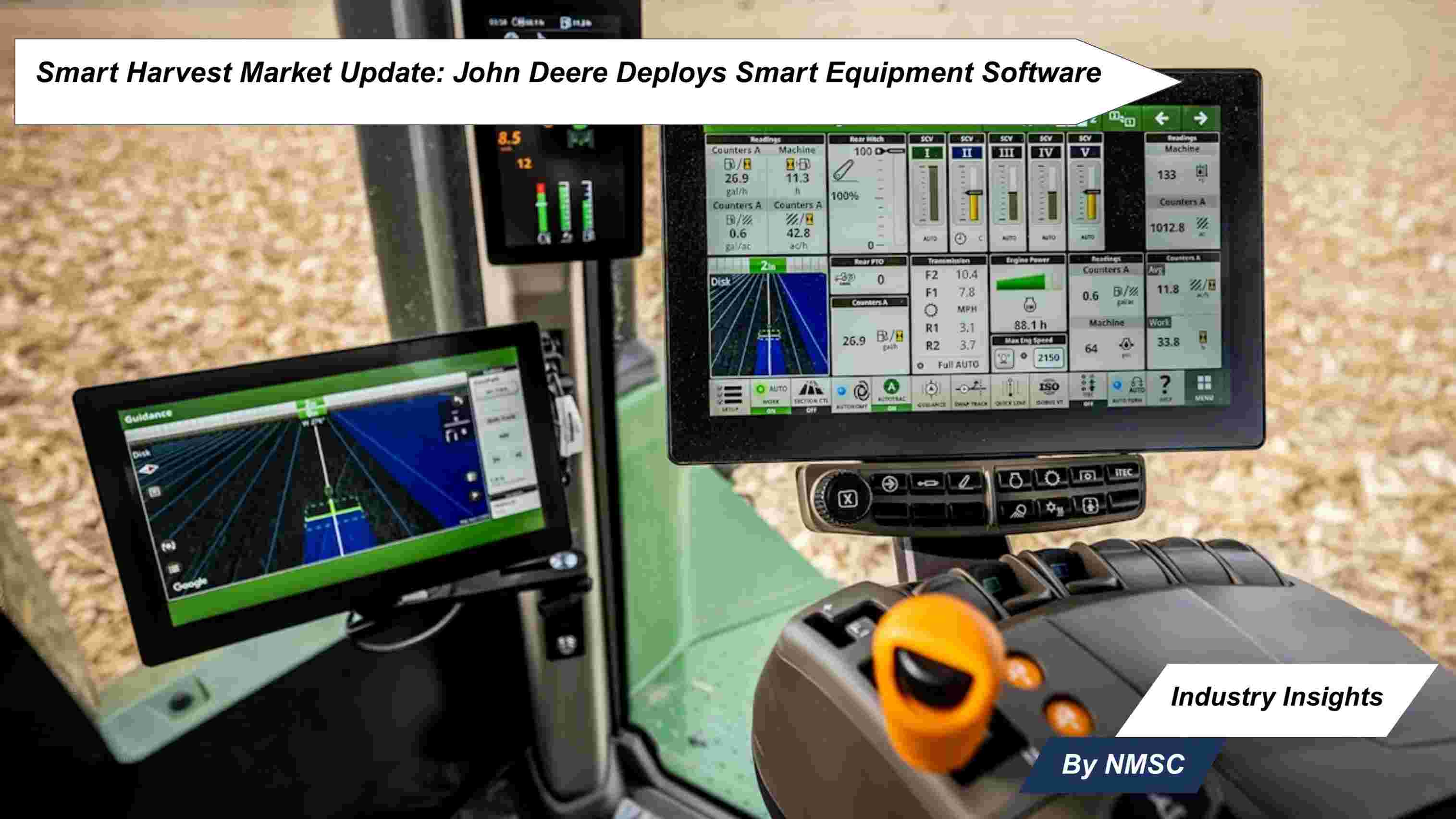 Smart Harvest Market Update: John Deere Deploys Smart Equipment Software