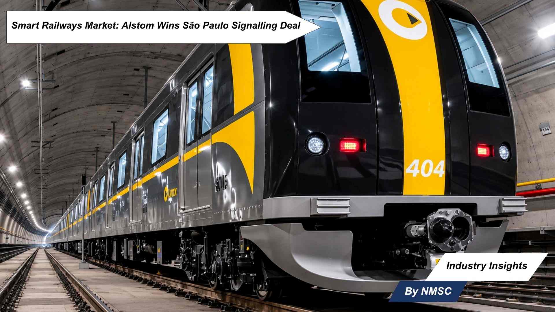 Smart Railways Market: Alstom Wins São Paulo Signalling Deal