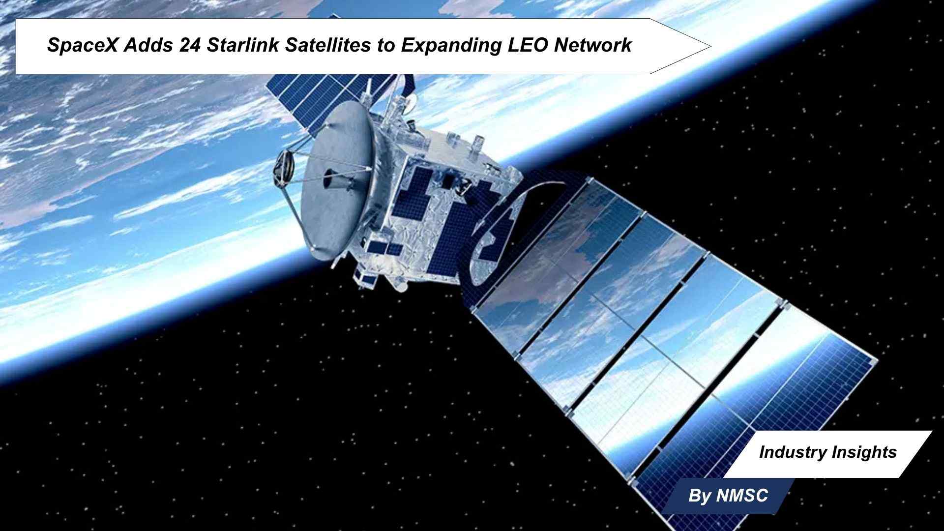 SpaceX Adds 24 Starlink Satellites to Expanding LEO Network