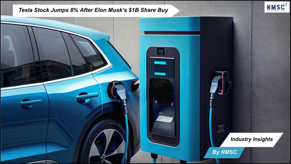 Tesla Stock Jumps 8% After Elon Musk’s $1B Share Buy