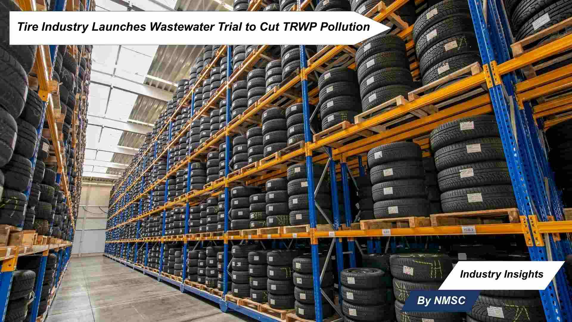 Tire Industry Launches Wastewater Trial to Cut TRWP Pollution