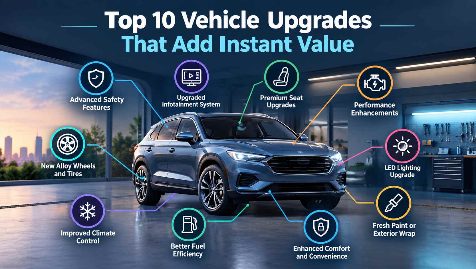 Top 10 Vehicle Upgrades That Add Instant Value
