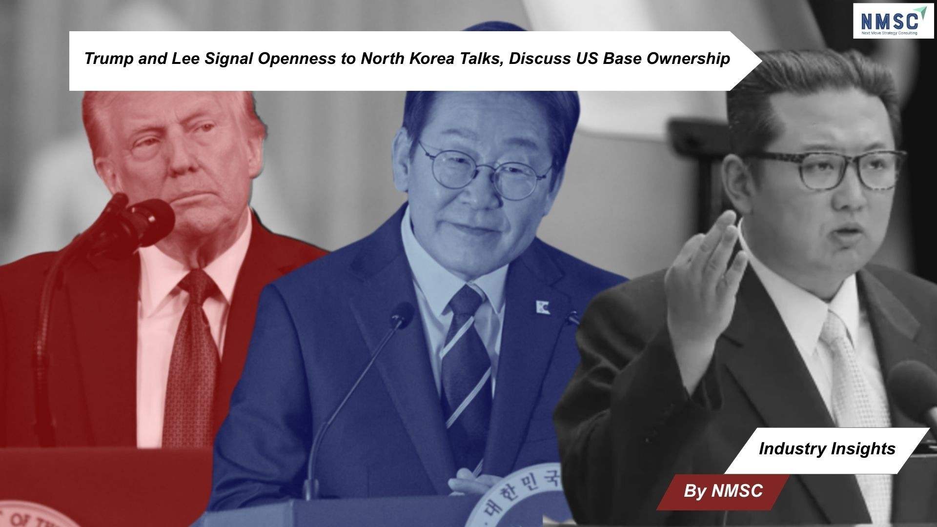 Trump and Lee Signal Openness to North Korea Talks, Discuss US Base Ownership
