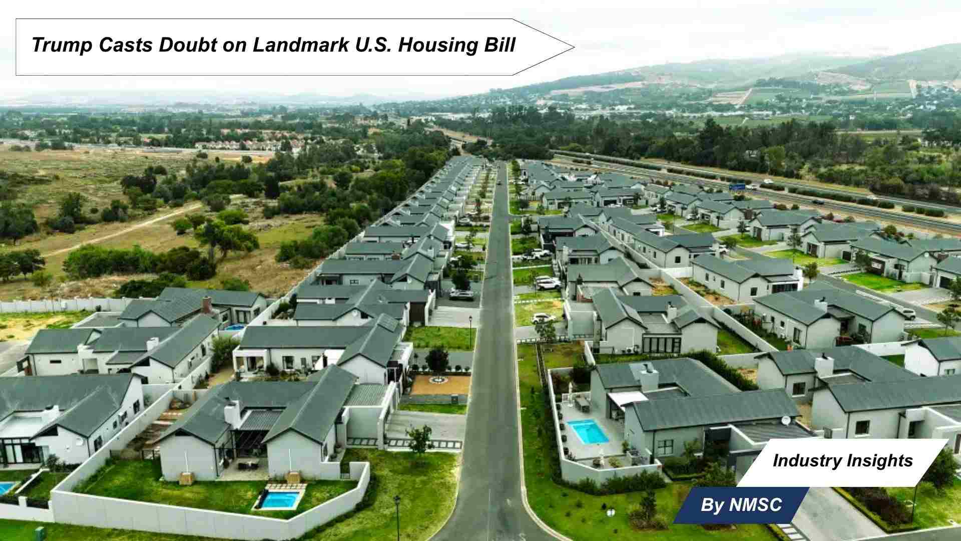 Trump Casts Doubt on Landmark U.S. Housing Bill