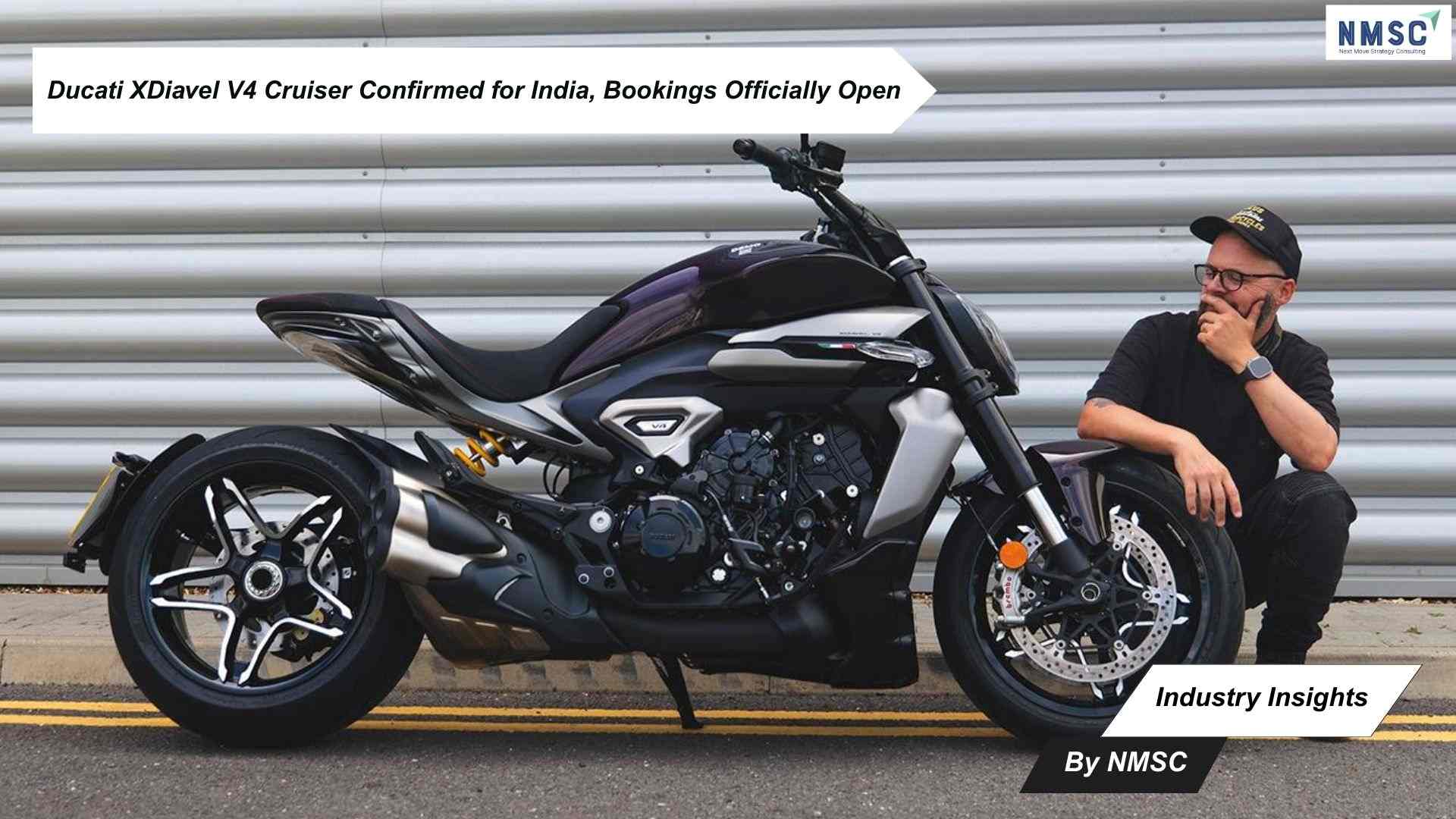 Ducati XDiavel V4 Cruiser Confirmed for India, Bookings Officially Open