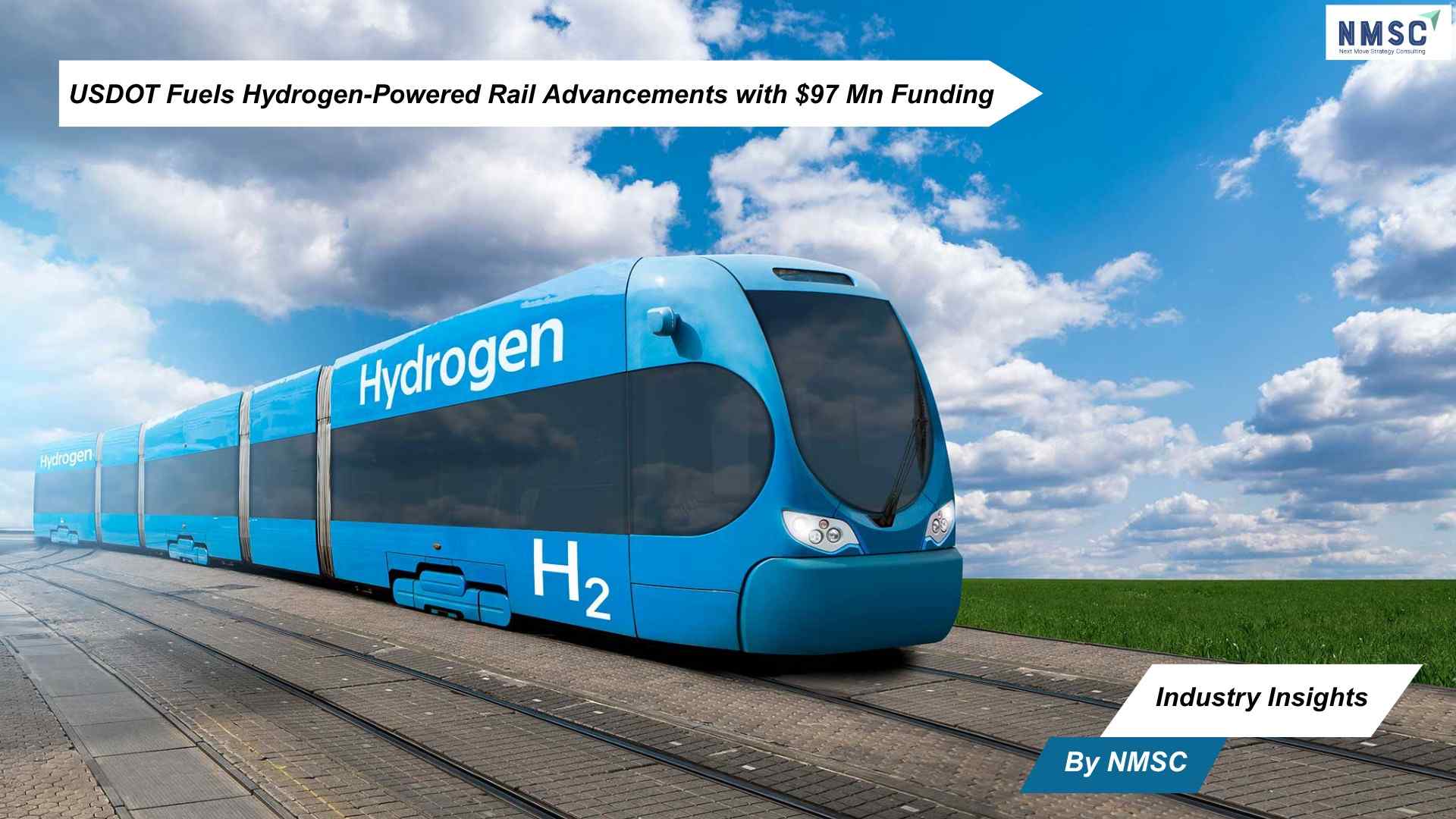 USDOT Fuels Hydrogen-Powered Rail Advancements with $97 Mn Funding
