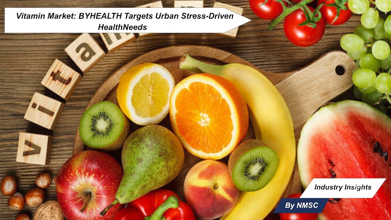Vitamin Market: BYHEALTH Targets Urban Stress-Driven HealthNeeds