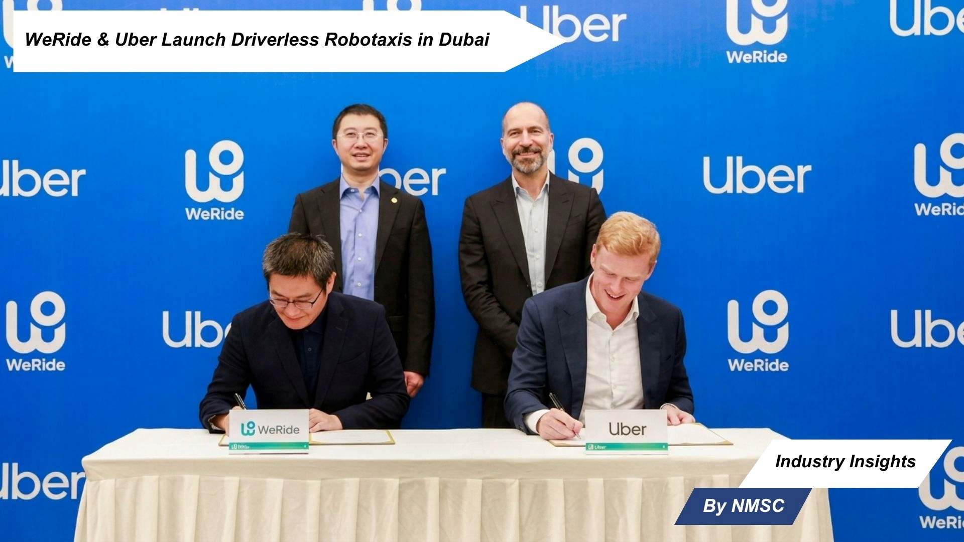 WeRide & Uber Launch Driverless Robotaxis in Dubai