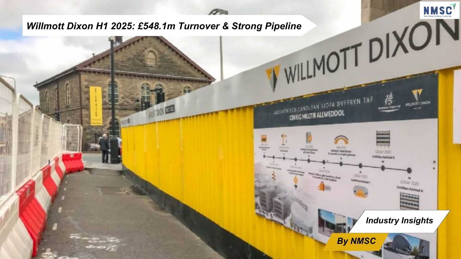 Willmott Dixon H1 2025: £548.1m Turnover & Strong Pipeline