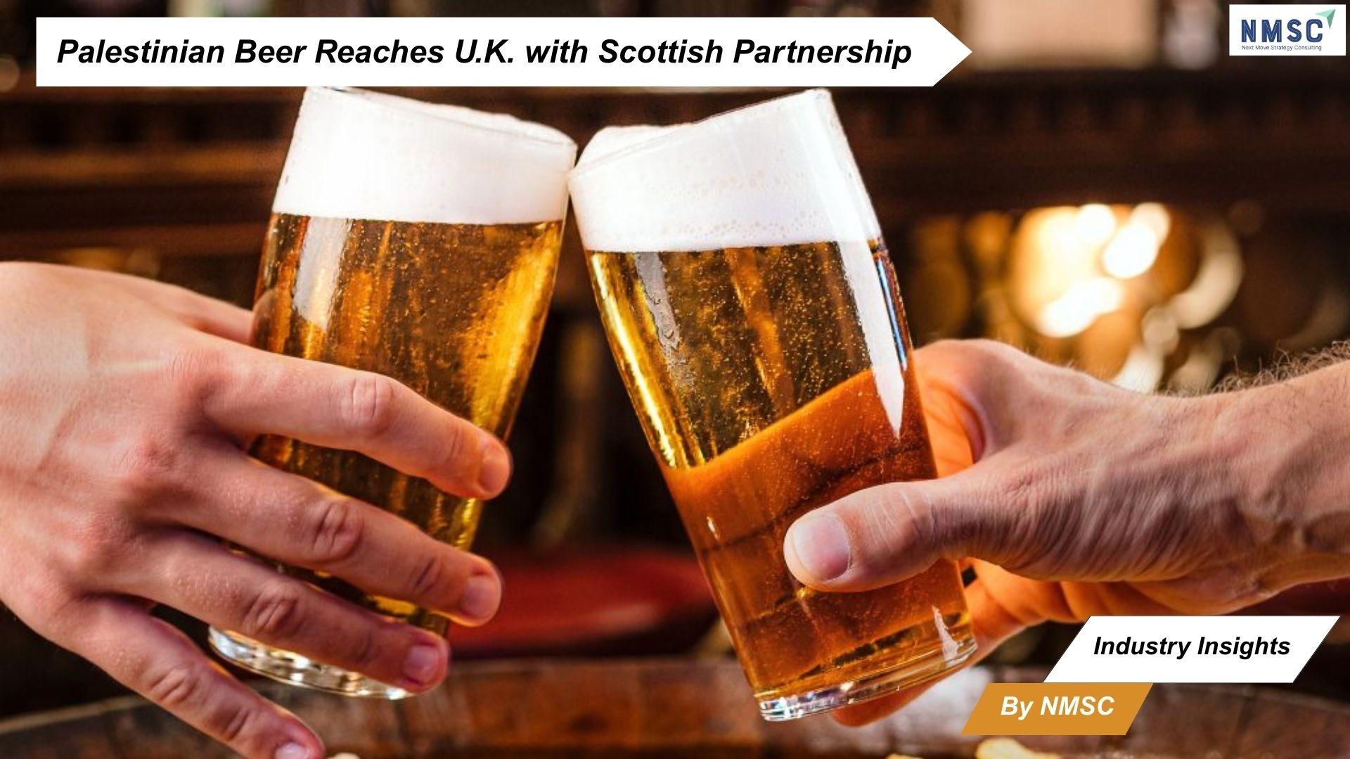 Palestinian Beer Reaches U.K. with Scottish Partnership