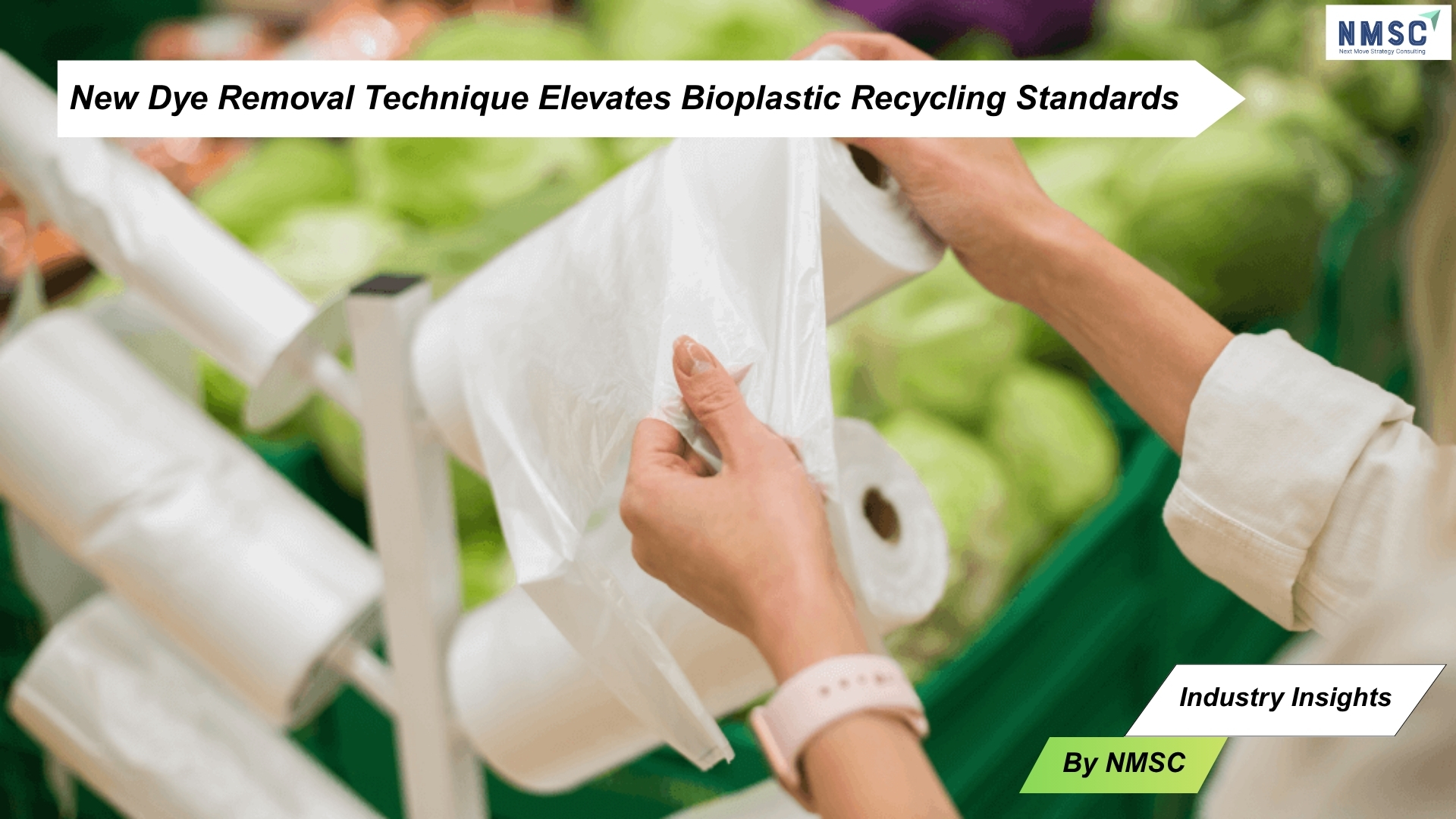 New Dye Removal Technique Elevates Bioplastic Recycling Standards