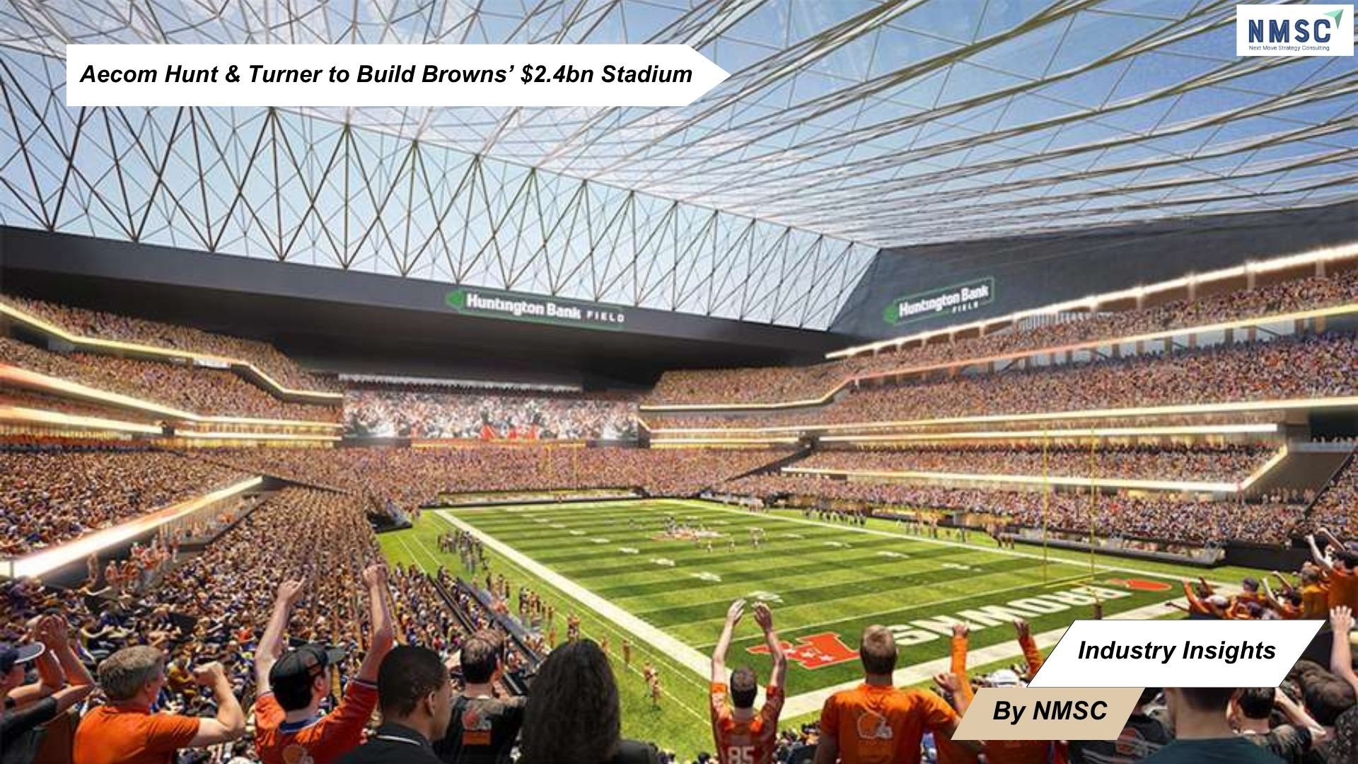 Aecom Hunt & Turner to Build Browns’ $2.4bn Stadium