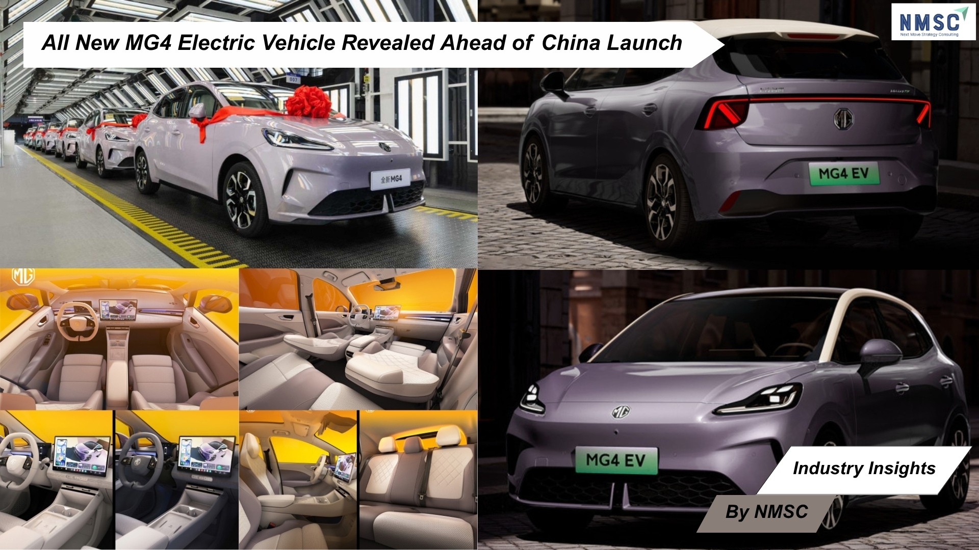 All New MG4 Electric Vehicle Revealed Ahead of China Launch