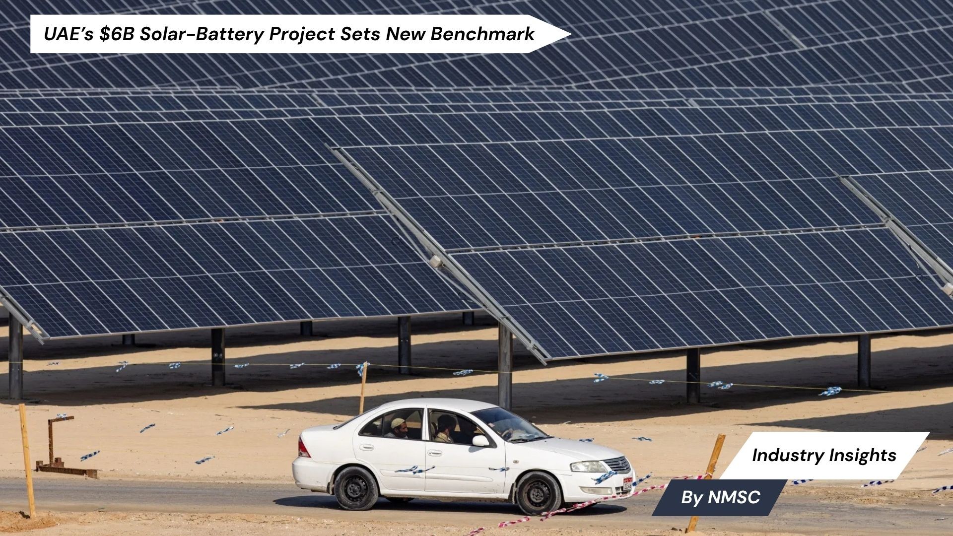 UAE’s $6B Solar-Battery Project Sets New Benchmark