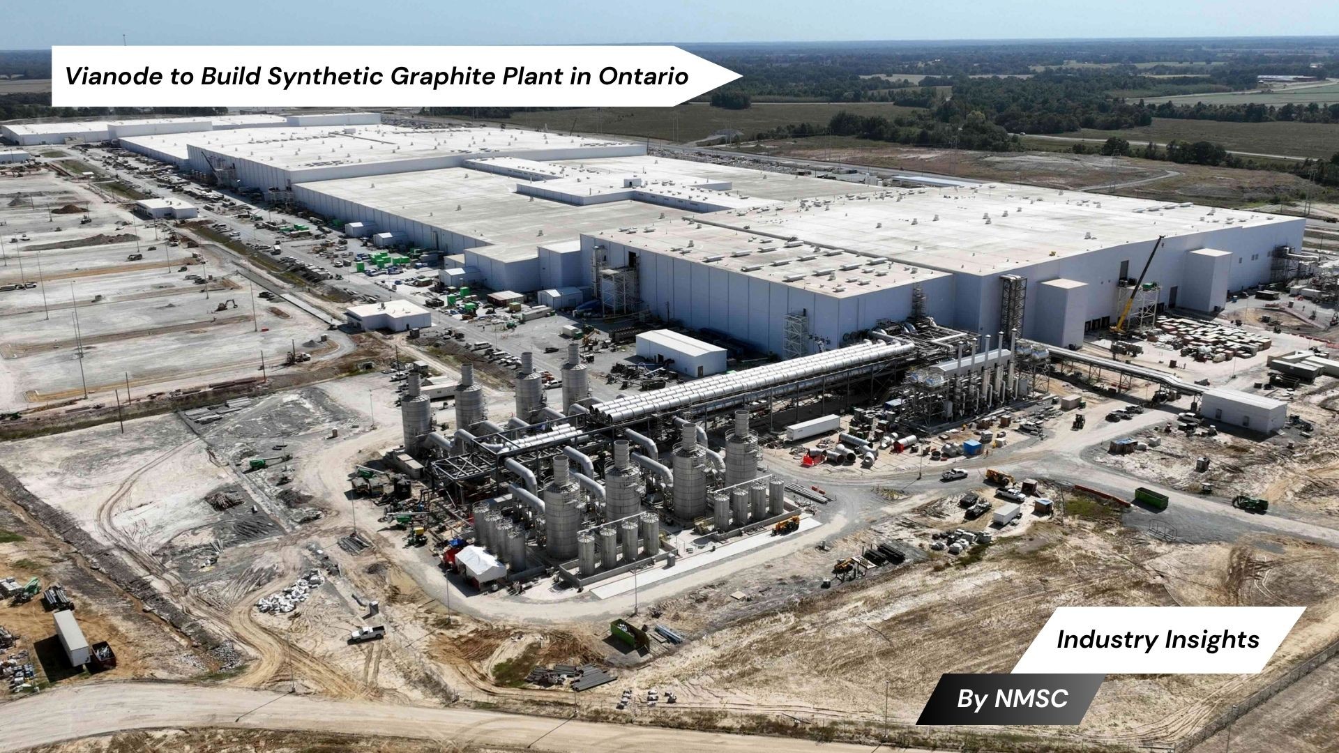 Vianode to Build Synthetic Graphite Plant in Ontario