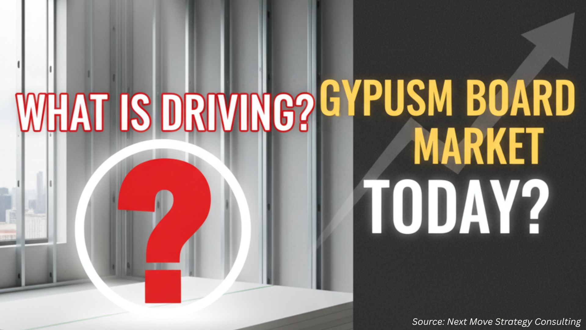 What is Driving the Gypsum Board Market Today?
