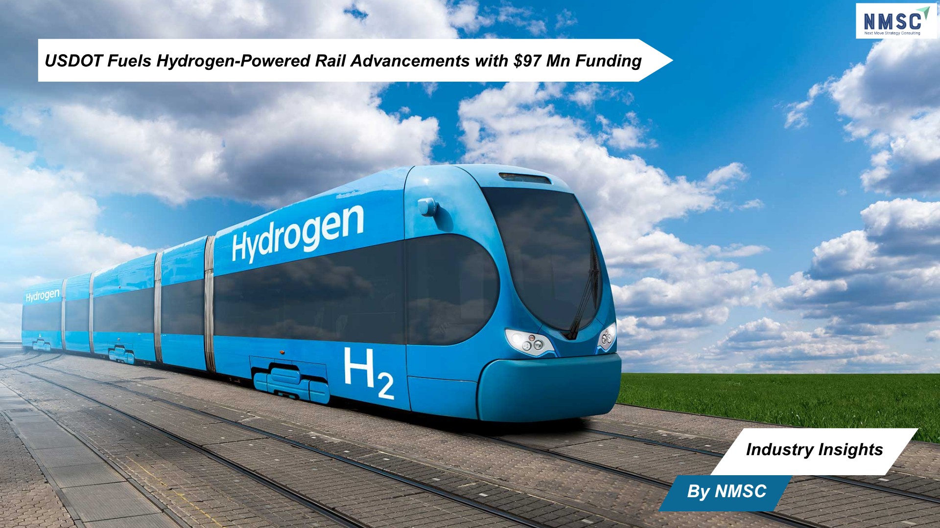 USDOT Fuels Hydrogen-Powered Rail Advancements with $97 Mn Funding