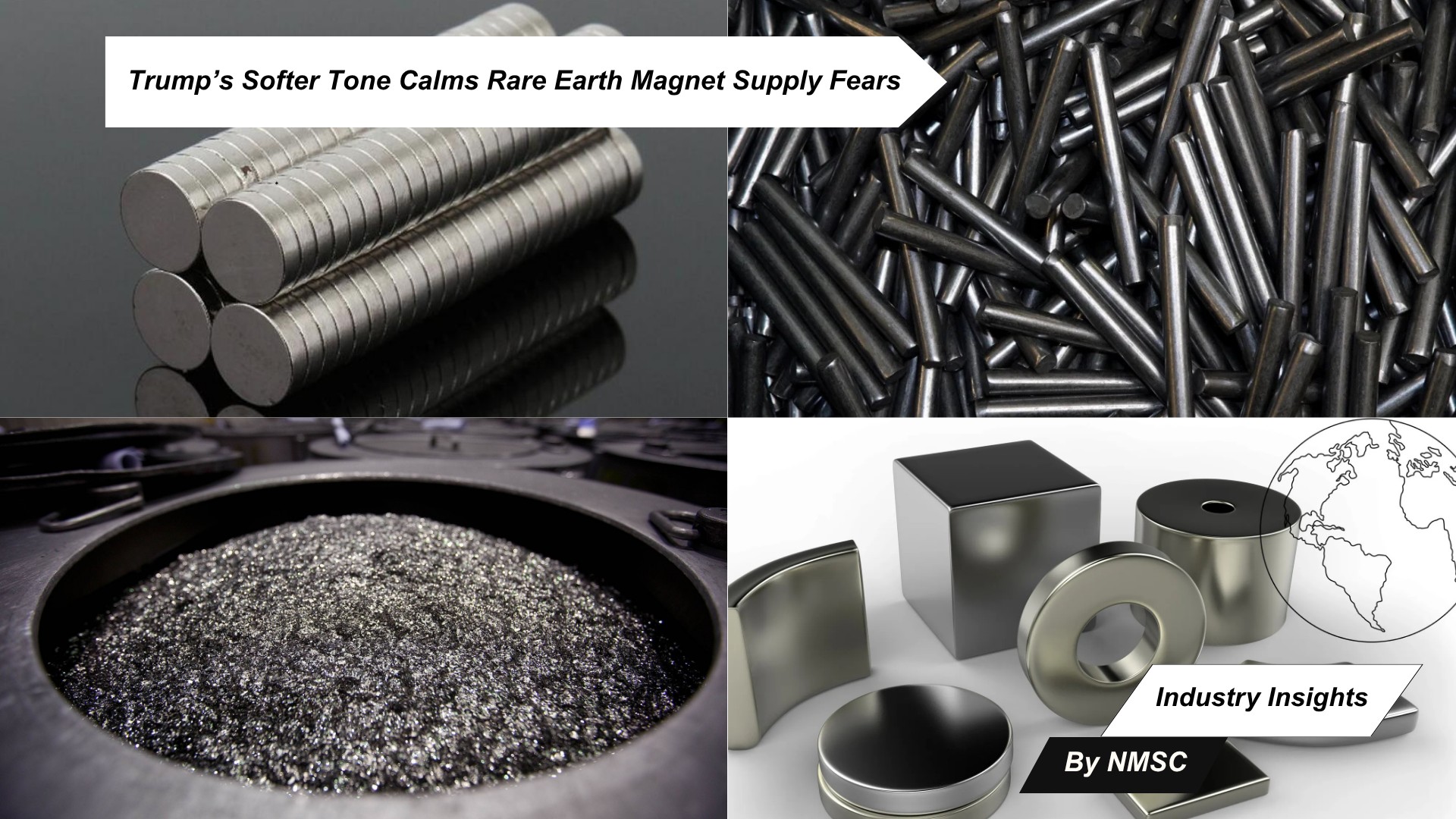 Trump’s Softer Tone Calms Rare Earth Magnet Supply Fears