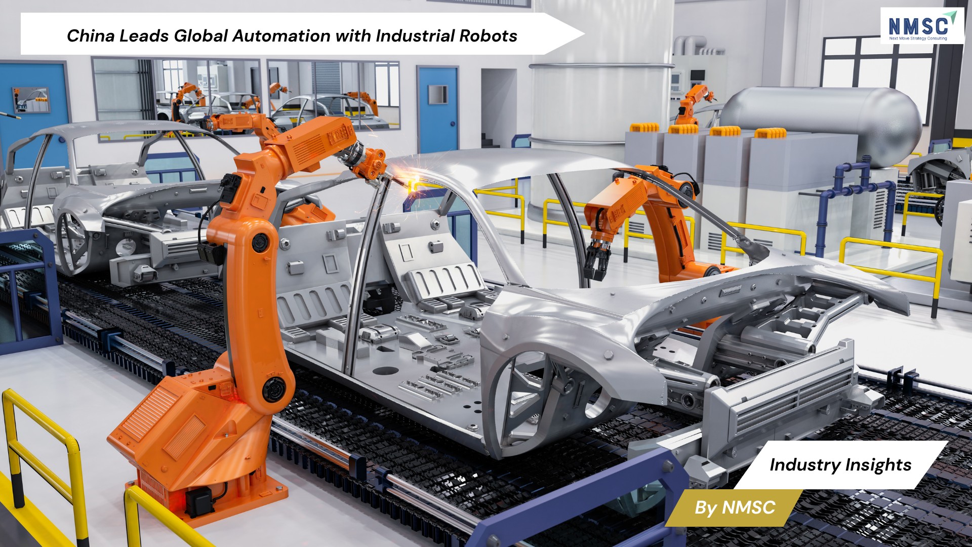 China Leads Global Automation with Industrial Robots
