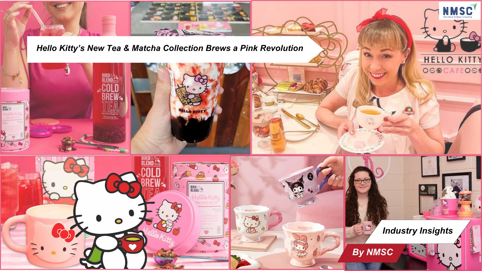 Hello Kitty’s New Tea & Matcha Collection Brews a Pink Revolution