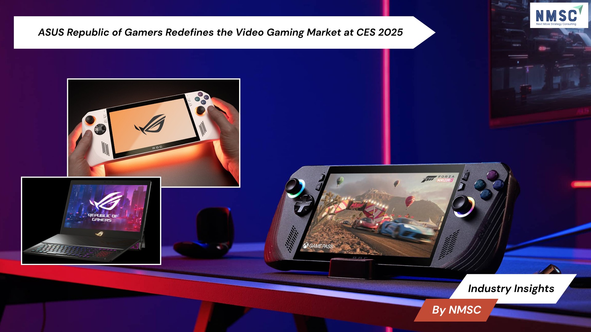 ASUS Republic of Gamers Redefines the Video Gaming Market at CES 2025