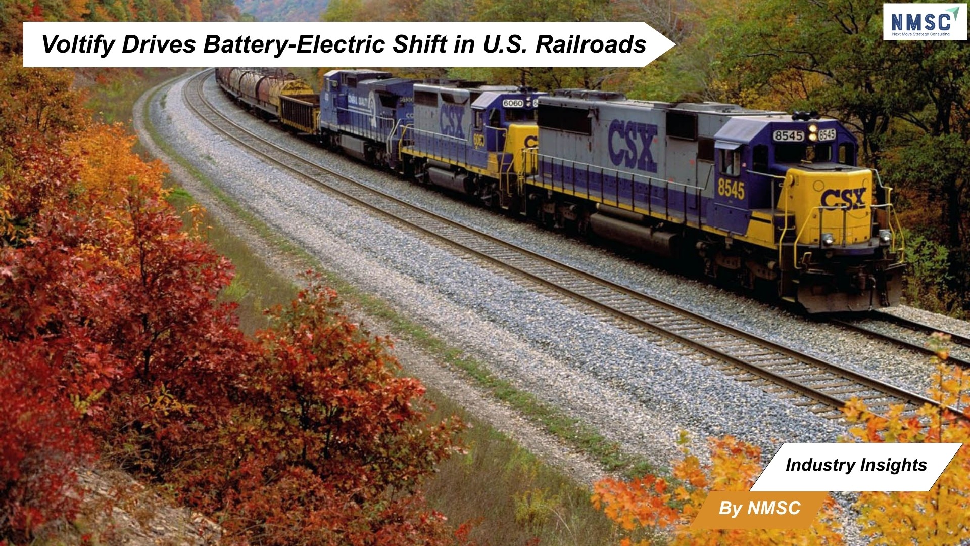 Voltify Drives Battery-Electric Shift in U.S. Railroads