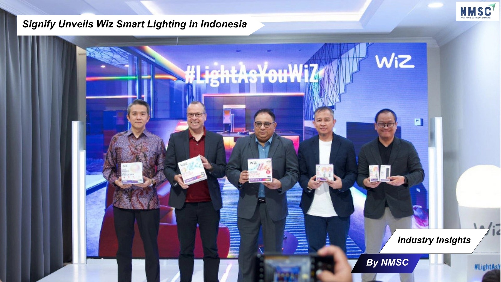 Signify Unveils Wiz Smart Lighting in Indonesia