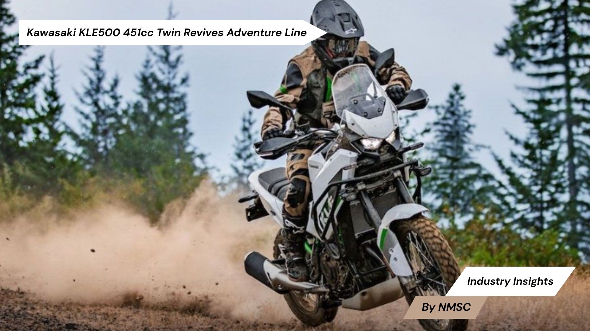 Kawasaki KLE500 451cc Twin Revives Adventure Line