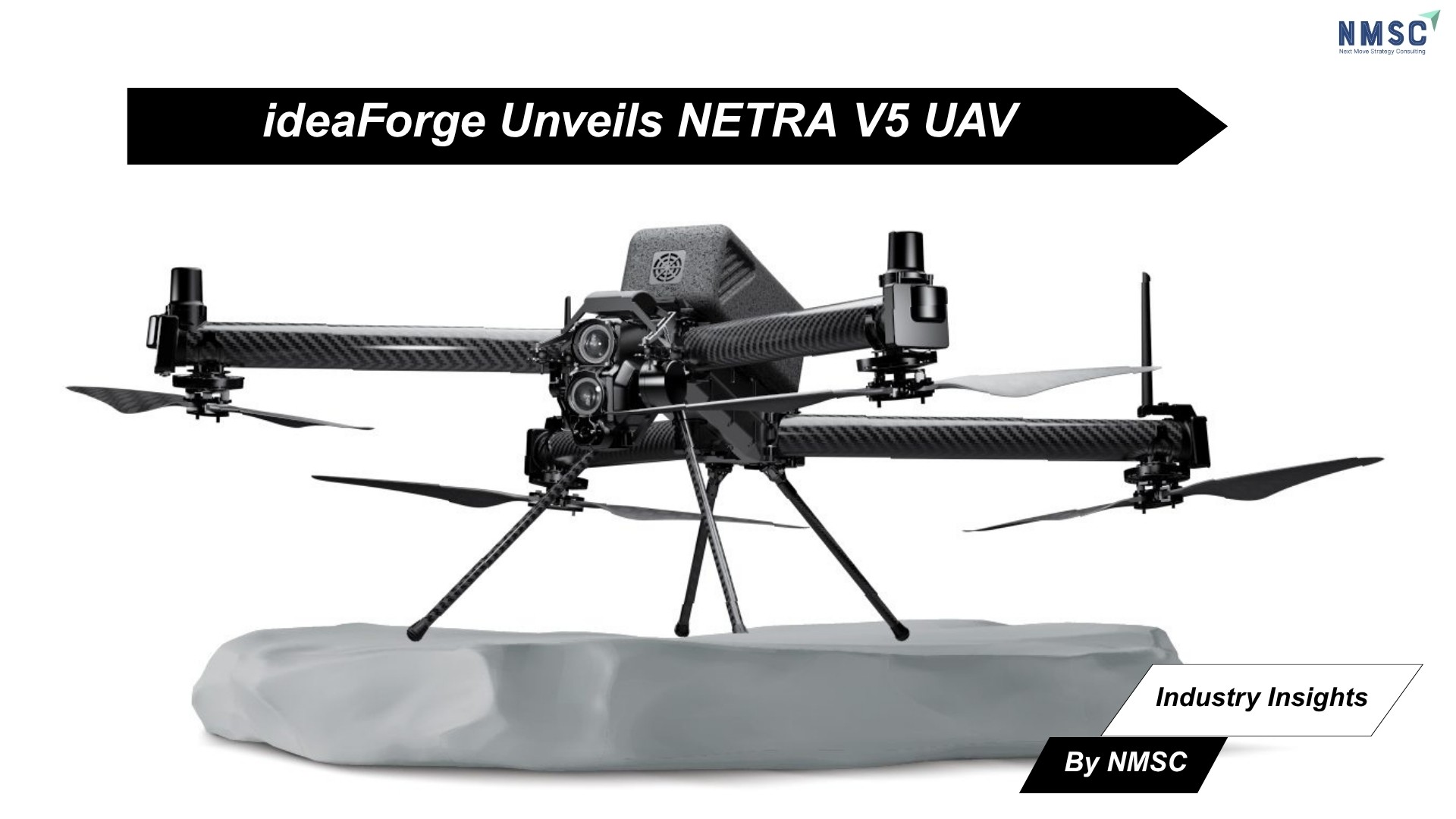 ideaForge Unveils NETRA 5 UAV to Elevate Defense and Security Operations