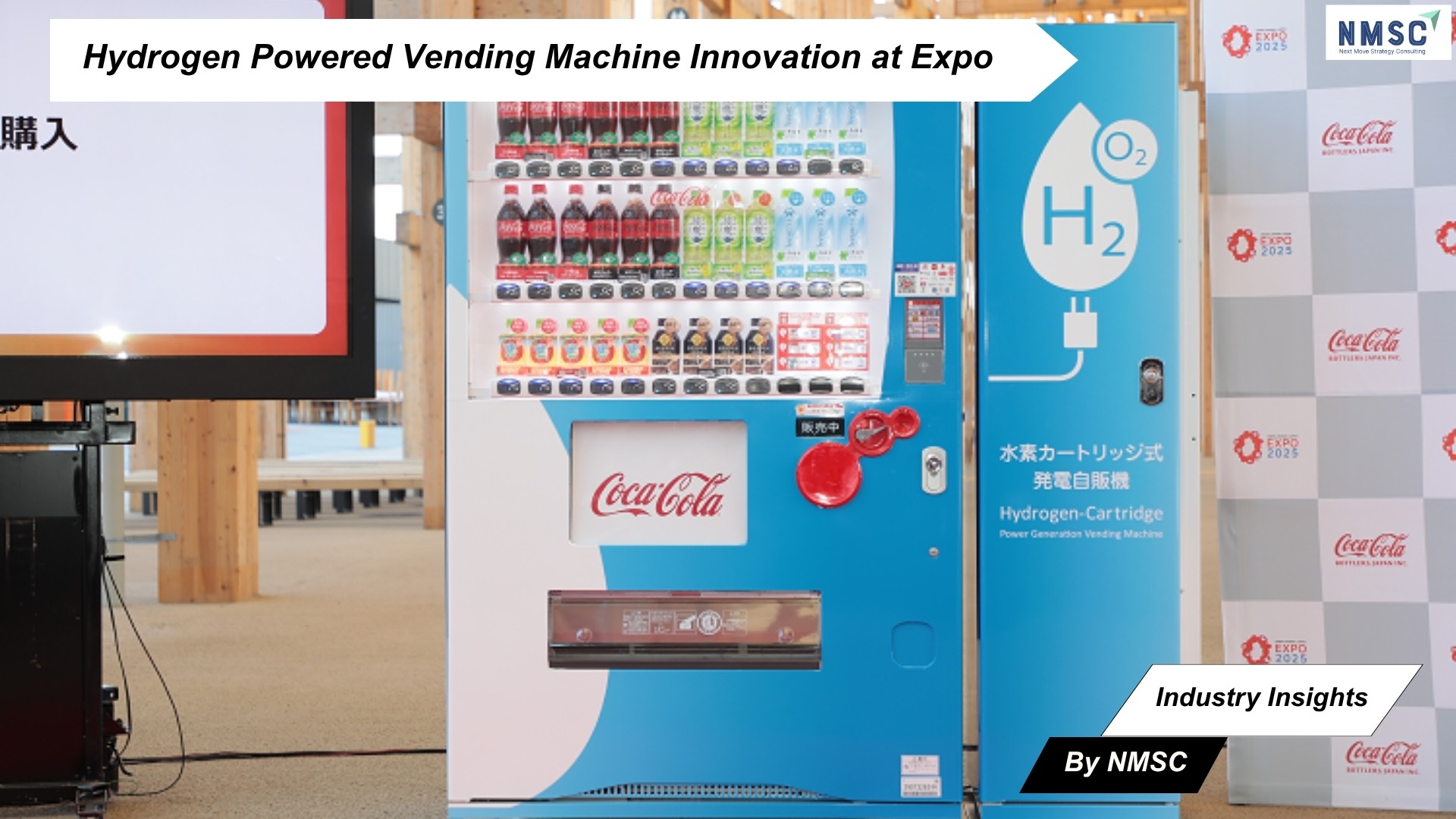 Hydrogen Powered Vending Machine Innovation at Expo